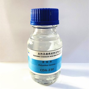 Epoksi-Kürleme Maddesi için Polieter amin D230 CAS 9046-10-0